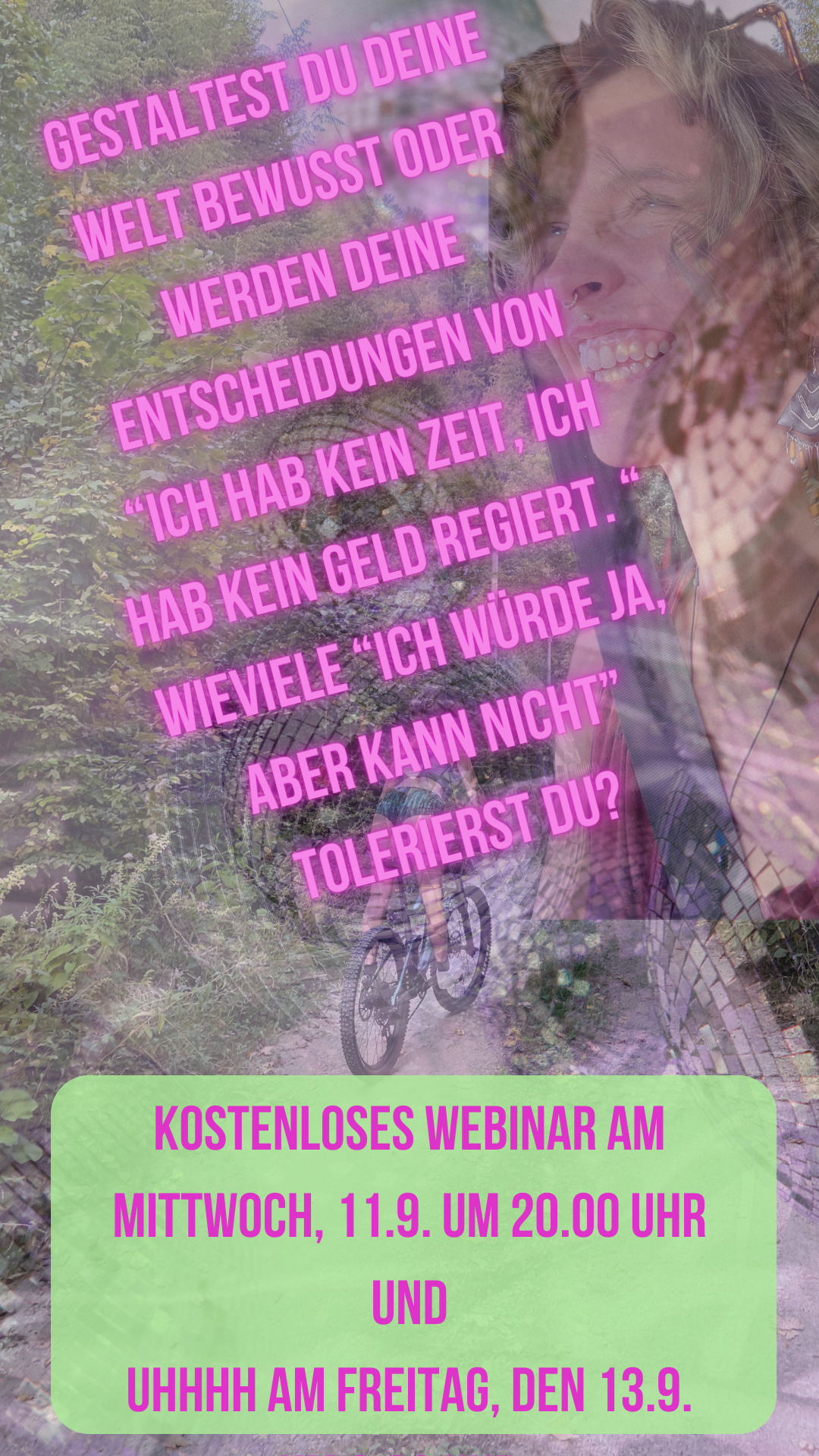 Webinar GLÜCKLICH UND FREI Aufzeichnung