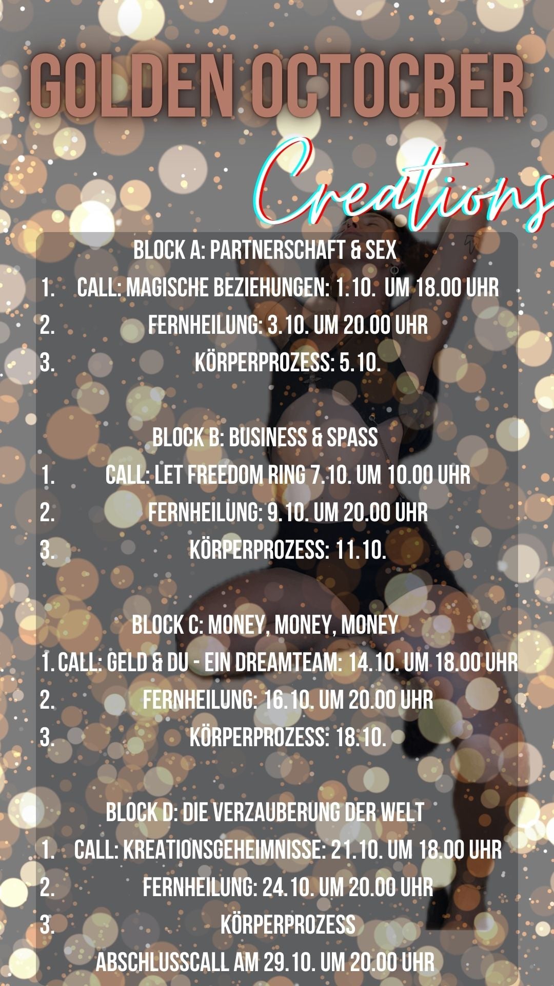 Aufzeichnungspaket GOLDENER OKTOBER