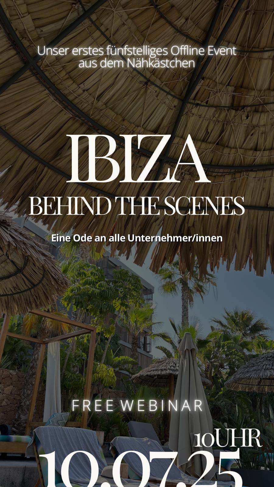 BEHIND THE SCENES IBIZA